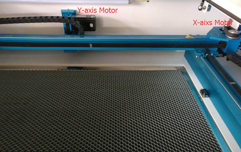 镭射切割机電機和調節電機皮帶